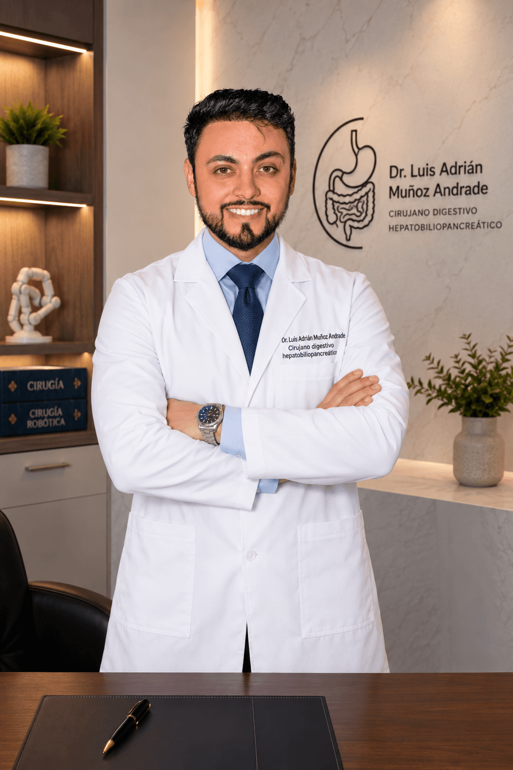 Fotografía profesional de Dr. Luis Adrián Muñoz Andrade